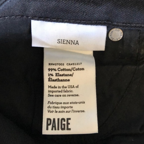 PAIGE Coated Leather Look Jeans - Picture 7 of 13